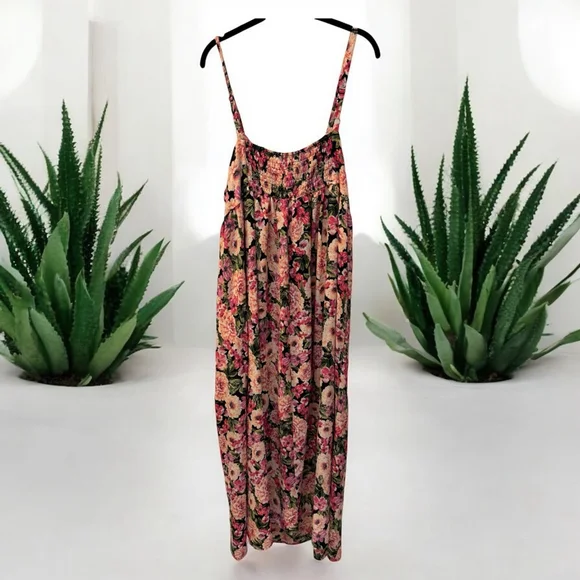 Ophelia Roe Floral Maxi Dress Size 2X Plus Size - Picture 2 of 7